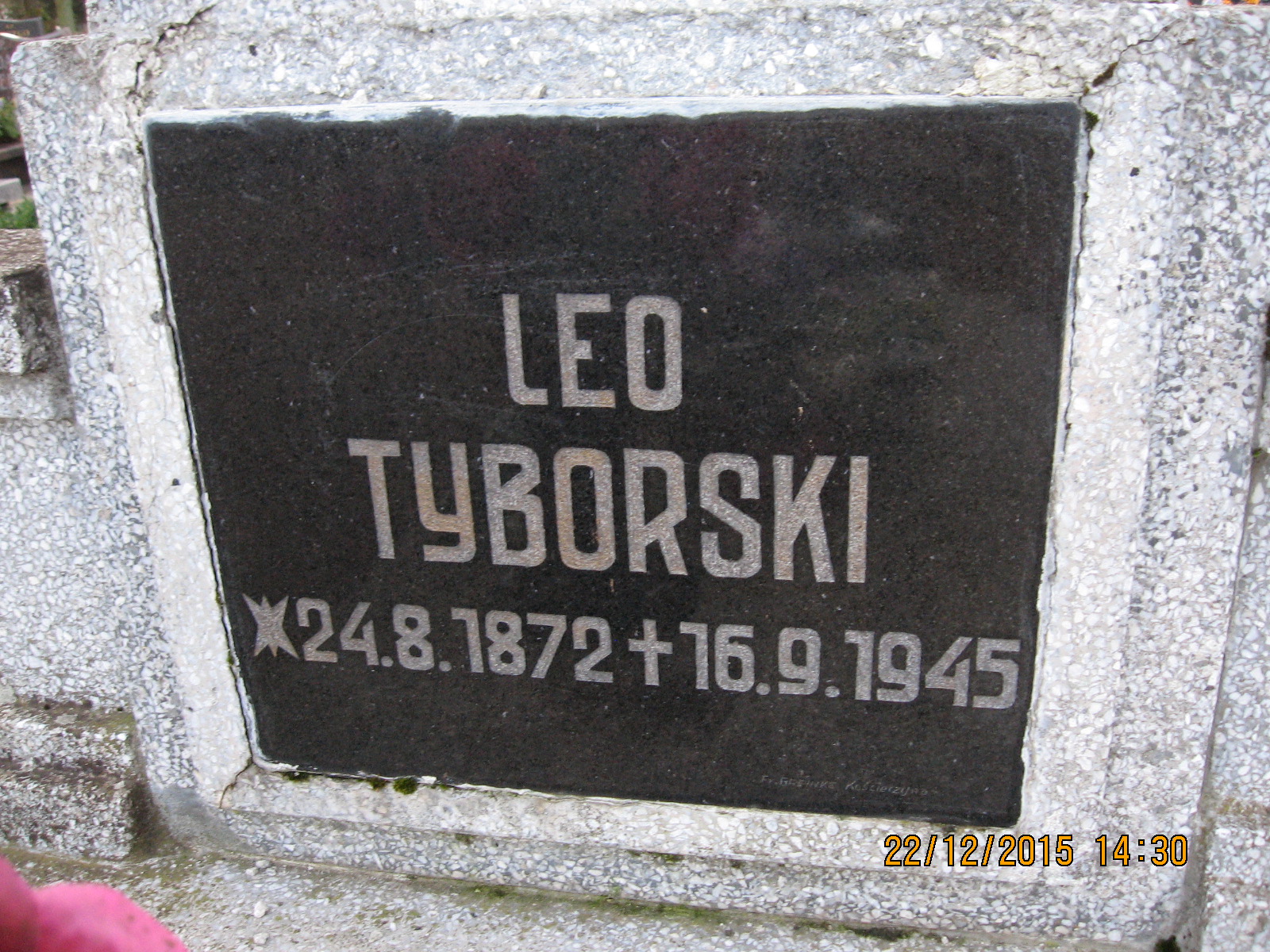 Grób Leo Tyborski