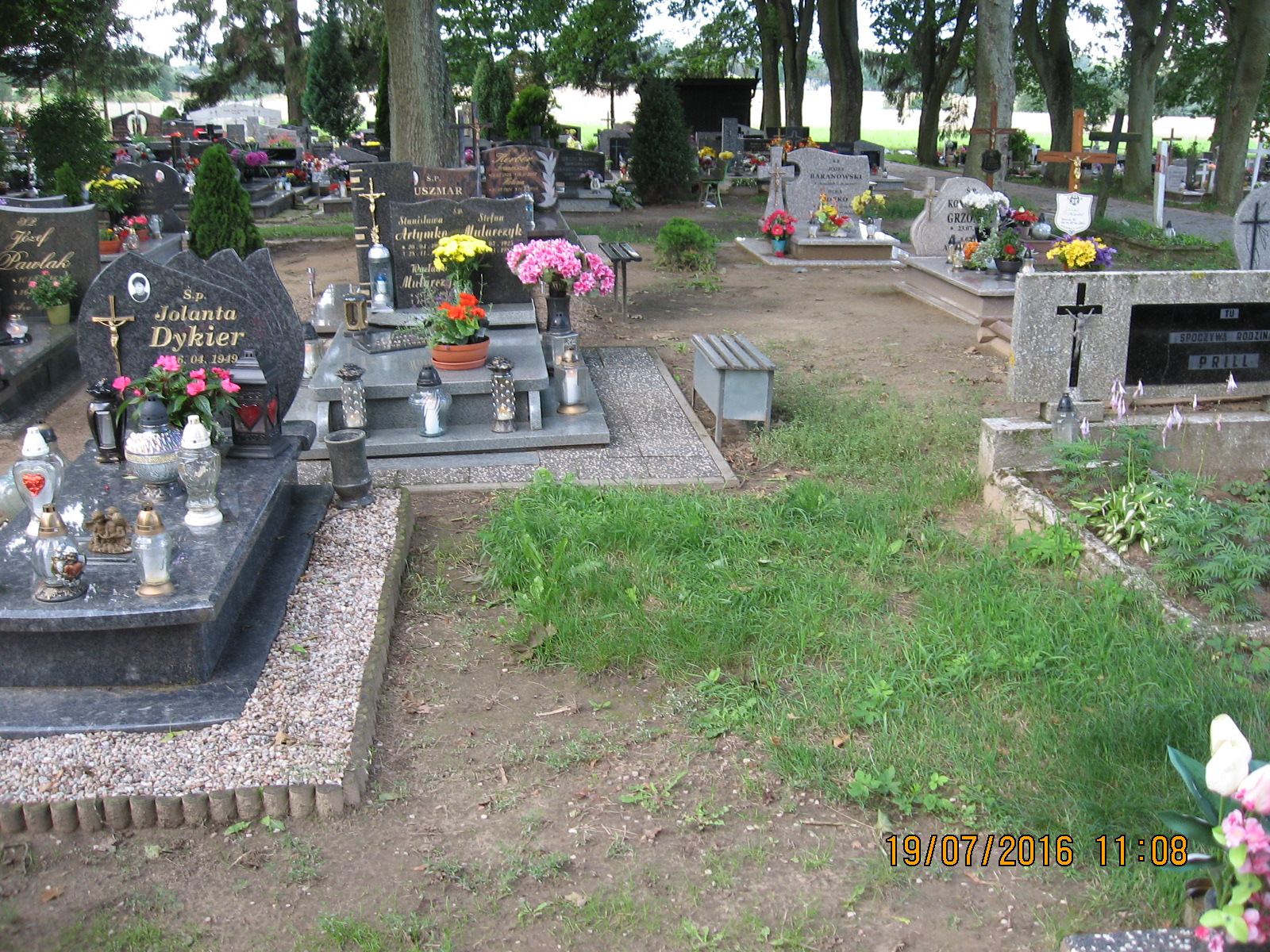 Grób Walerian Dykier