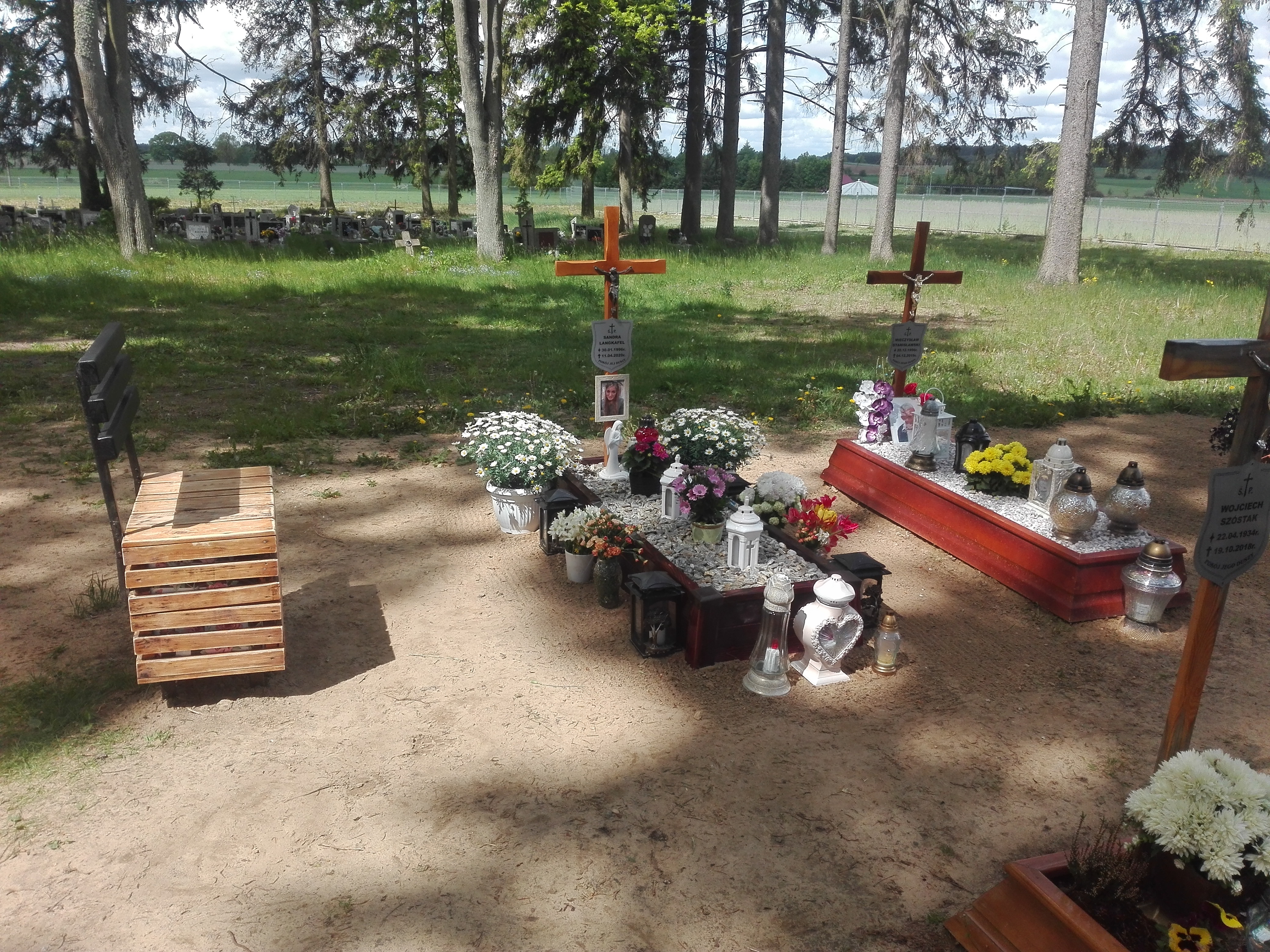 Grób Sandra Langkafel